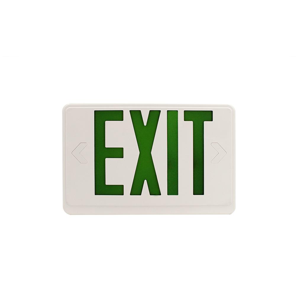 SELF CONTAINED EXIT LIGHT WALL/HANGING MOUNTED- UL LISTED